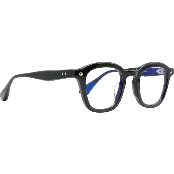 画像4: LUNETTERIE GENERALE/ルネッテリー ジェネラル【COGNAC】BLACK/PALLADIUM 48サイズ (4)