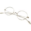 画像7: 蒲池眼鏡舗 限定モデル Oliver Goldsmith/オリバー ゴールドスミス【Oliver Oban】Gold 46サイズ (7)