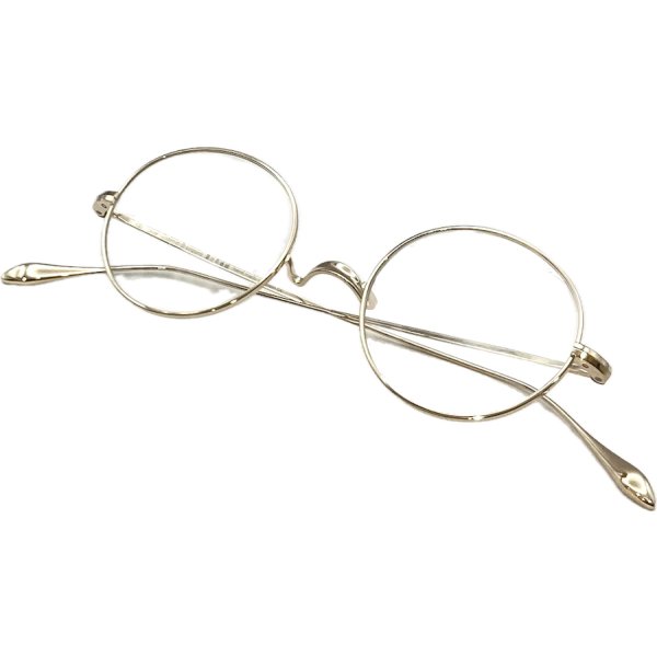 画像7: 蒲池眼鏡舗 限定モデル Oliver Goldsmith/オリバー ゴールドスミス【Oliver Oban】Gold 46サイズ (7)