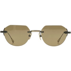 画像: LUNETTERIE GENERALE/ルネッテリー ジェネラル【GRAND PRIX】BLACK & 16K GOLD 51サイズ