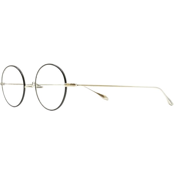 画像2: 蒲池眼鏡舗 限定モデル Oliver Goldsmith/オリバー ゴールドスミス【Oliver Oban】Silver BK 46サイズ (2)
