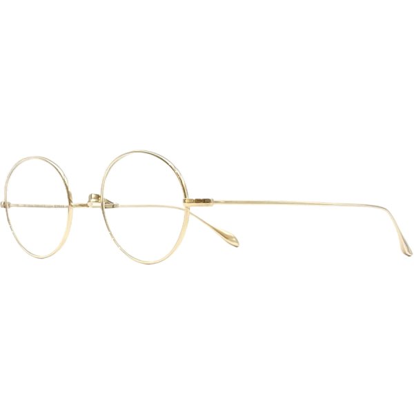 画像2: 蒲池眼鏡舗 限定モデル Oliver Goldsmith/オリバー ゴールドスミス【Oliver Oban】Gold 46サイズ (2)