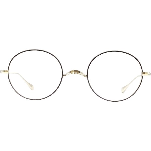 画像1: 蒲池眼鏡舗 限定モデル Oliver Goldsmith/オリバー ゴールドスミス【Oliver Oban】Silver BK 46サイズ (1)