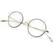 画像7: 蒲池眼鏡舗 限定モデル Oliver Goldsmith/オリバー ゴールドスミス【Oliver Oban】Gold MMS 46サイズ (7)