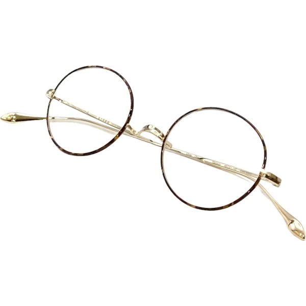 画像7: 蒲池眼鏡舗 限定モデル Oliver Goldsmith/オリバー ゴールドスミス【Oliver Oban】Gold MMS 46サイズ (7)