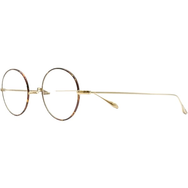 画像2: 蒲池眼鏡舗 限定モデル Oliver Goldsmith/オリバー ゴールドスミス【Oliver Oban】Gold MMS 46サイズ (2)