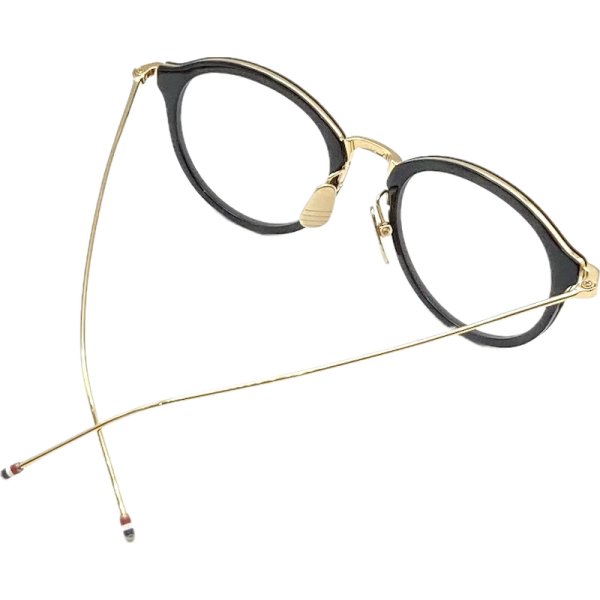 画像6: THOM BROWNE/トム  ブラウン【UEO908A】001  Black/White Gold 49サイズ (6)