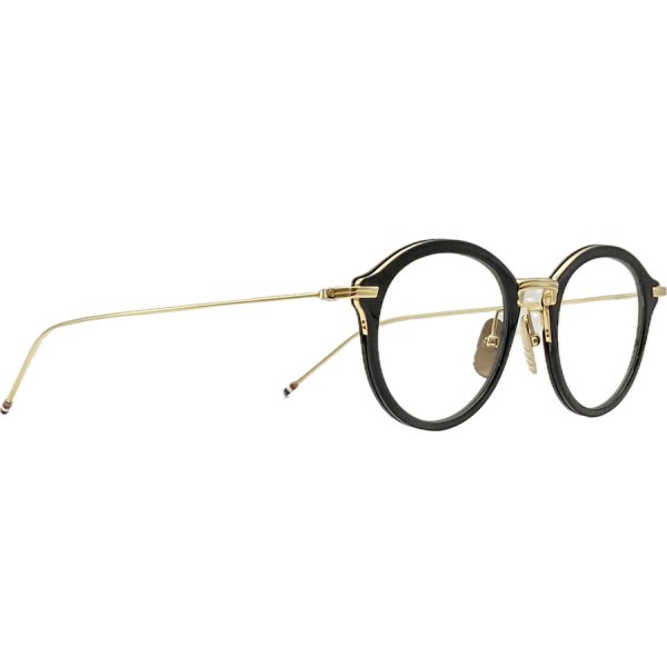 画像4: THOM BROWNE/トム  ブラウン【UEO908A】001  Black/White Gold 49サイズ (4)