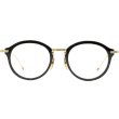画像1: THOM BROWNE/トム  ブラウン【UEO908A】001  Black/White Gold 49サイズ (1)