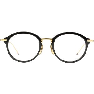 画像: THOM BROWNE/トム  ブラウン【UEO908A】001  Black/White Gold 49サイズ
