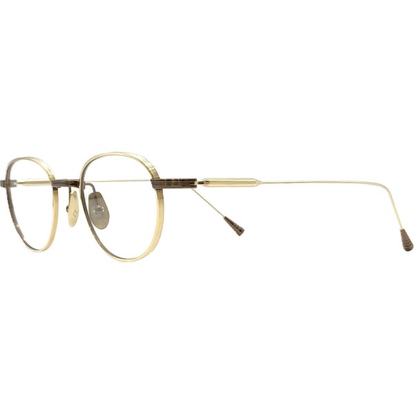 画像2: LUNETTERIE GENERALE/ルネッテリー ジェネラル【NO TIME TO DIE】16K GOLD &BRONZE 49サイズ (2)