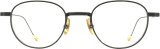 画像: LUNETTERIE GENERALE/ルネッテリー ジェネラル【NO TIME TO DIE】BLACK & 16K GOLD 49サイズ