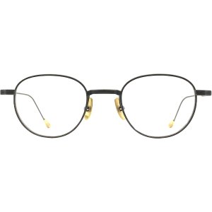 画像: LUNETTERIE GENERALE/ルネッテリー ジェネラル【NO TIME TO DIE】BLACK & 16K GOLD 49サイズ