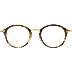 画像: THOM BROWNE/トム  ブラウン【UEO011A】215 Honey Tortoise/Gold 46サイズ