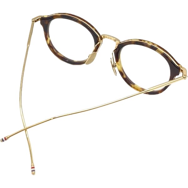 画像6: THOM BROWNE/トム  ブラウン【UEO011A】215 Honey Tortoise/Gold 46サイズ (6)